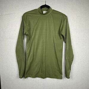 Vtg Rynoskin Green Shirt Men's Sz M Base Layer Insect Body Armor Tick Prevention